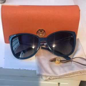 Tory Burch foldable sunglasses